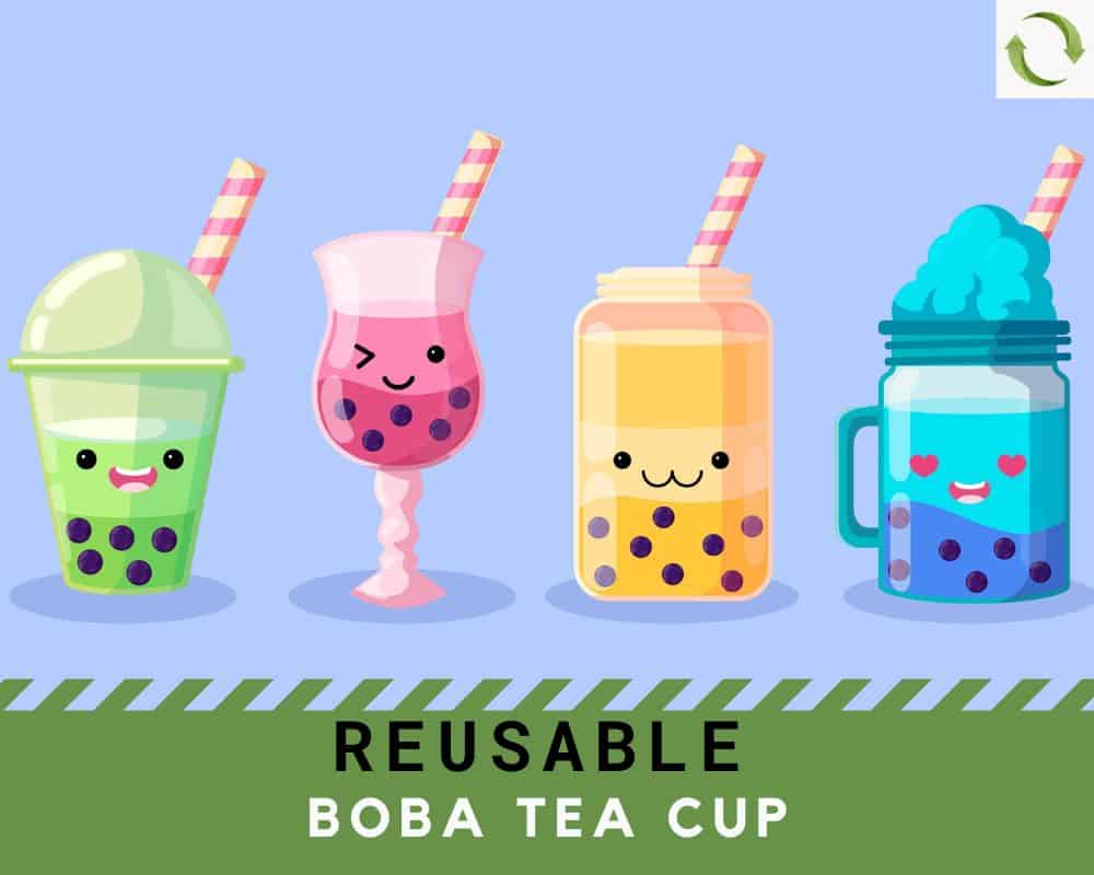 Reusable Boba Tea Cup