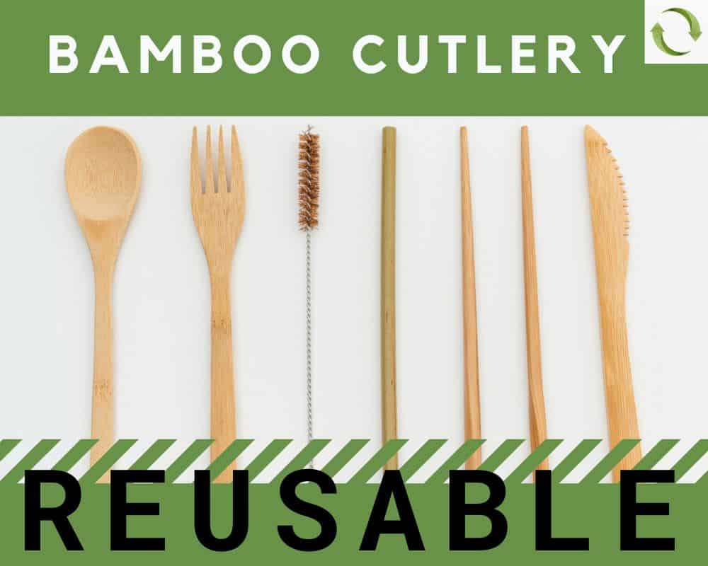 reusable bamboo cutlery