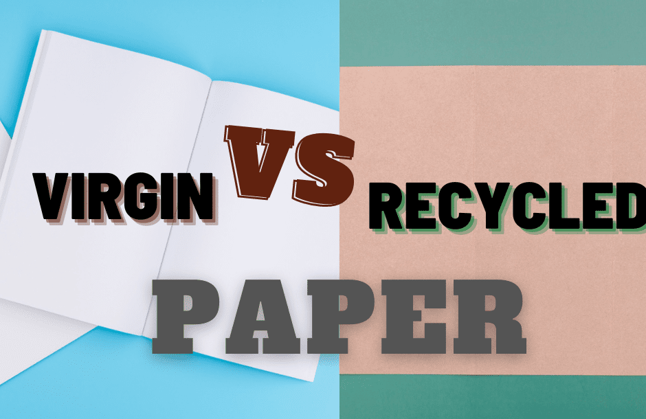 Virgin Paper VS Recycled Paper
